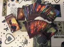 Juego de cartas de Tarot, juego de cartas de oráculo, juego de mesa de Tarot con guía en PDF