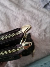 FOXER-Bolso cruzado 3 en 1 con monograma para mujer, bandolera con monedero extraíble de PVC, a la moda, 2020