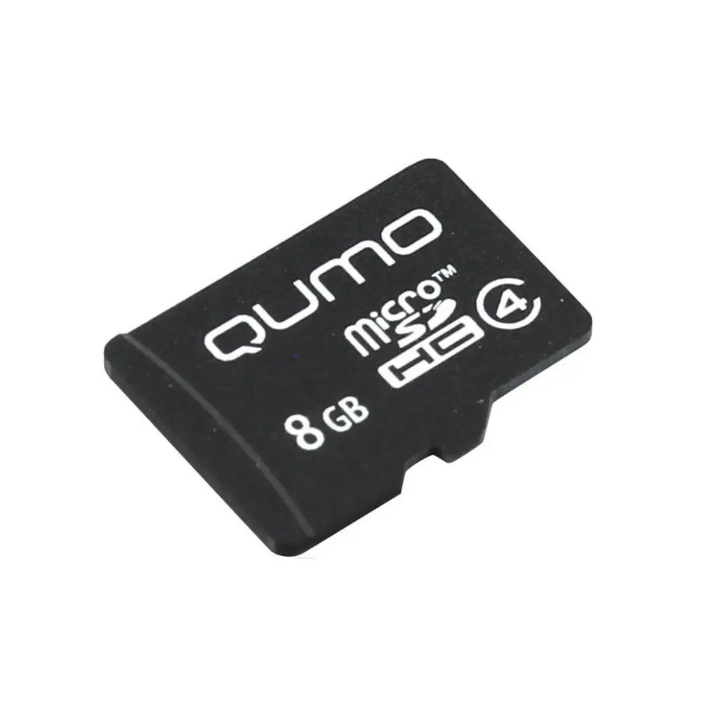 Карта памяти QUMO MicroSDHC 8GB Сlass 4 без адаптера