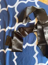 Atimiaza-Pañuelo con borde satinado para mujer, bandana para el pelo, pelucas frontales, diadema de satén suave para maquillaje, cara, deporte, Yoga