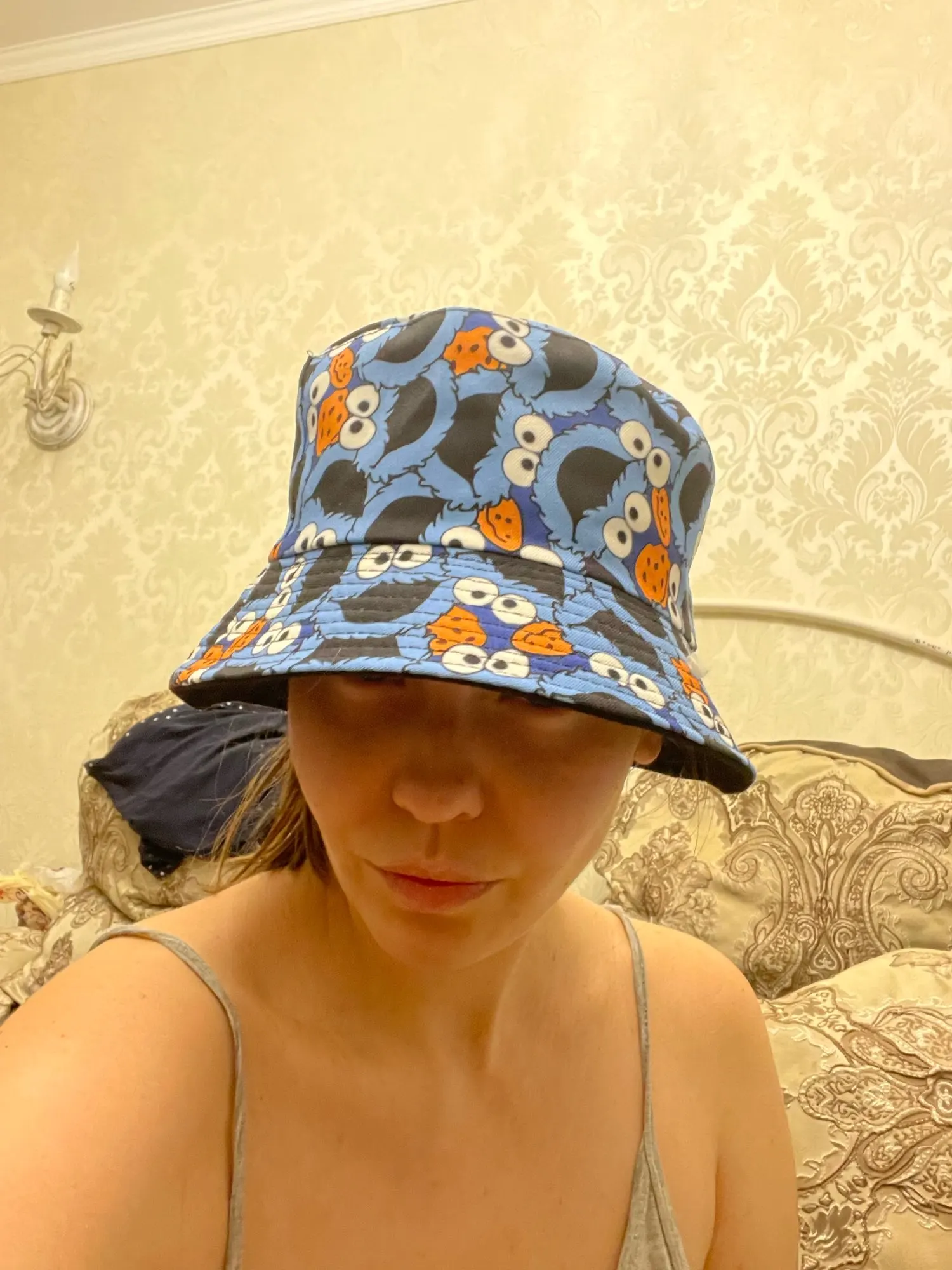Summer Fisherman Hat Reversible Cartoon Bucket Hats For Women Men 