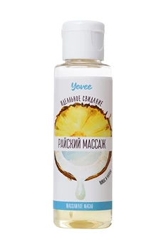 

Oil for massage Yovee by Toyfa flavor coconut and pineapple, 50 ml
