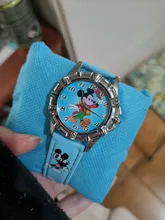 Disney-Reloj de escuela primaria para niños, caja de regalo de dibujos animados, reloj exquisito, regalo creativo para el Día de los niños