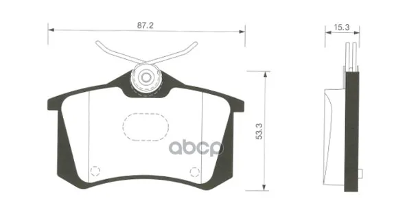 Колодки Тормозные Audi 96-/Citroen 99-/Renault 98-/Peugeot 00-/Vw 95- Задние Sangsin Brake Sp1391 Sangsin brake арт. SP1391