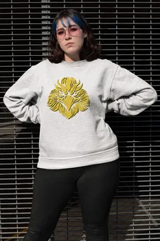 

Angemiel Wear Yellow Eagle White Women Sweatshirts