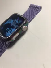 Bling cubierta para Apple reloj de 44mm 40mm iWatch 42mm 38mm accesorios parachoques de diamante Protector Apple watch serie 5 4 3 iPhone 6