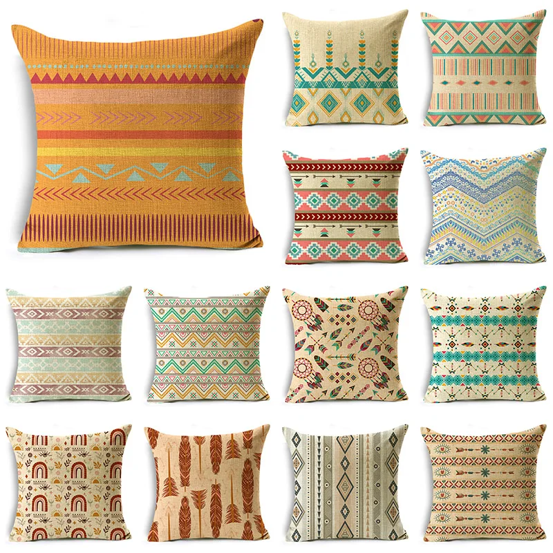European Retro Art Living Room Sofa Square Pillow Cushion Cover 40*40cm/45*45cm/50*50cm |