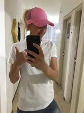 Mesh-Hat Baseball-Cap Ponytail Snapback Messy Adjustable Sports Women Summer Casual Bun