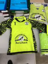 Portero De Fútbol de fútbol con estampado personalizado para niños y niñas, conjunto de ropa de entrenamiento protectora de seguridad