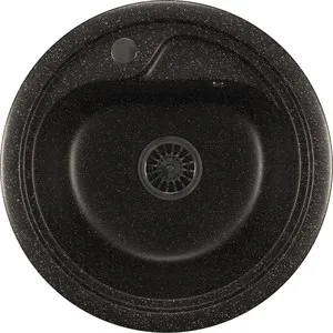 

Kitchen sink mixline ml-gm10 44x44 black 308 (4630030632597)