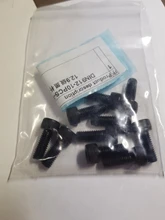 Screw Head-Cap Allen Bolt Hex-Socket Hexagon Black-Grade Stainless-Steel DIN912 M8 10pcs