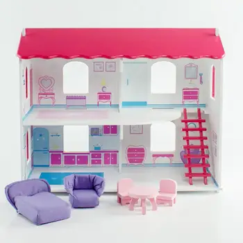 

Doll Houses PAREMO Doll House Victoria interior and furniture and items for children toys for kids game furniture dolls doll houses furniture for bed for accessories