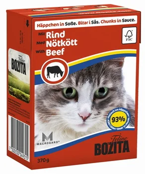 

Bozita pieces in cat sauce with beef 0,37 kg x 6 PCs