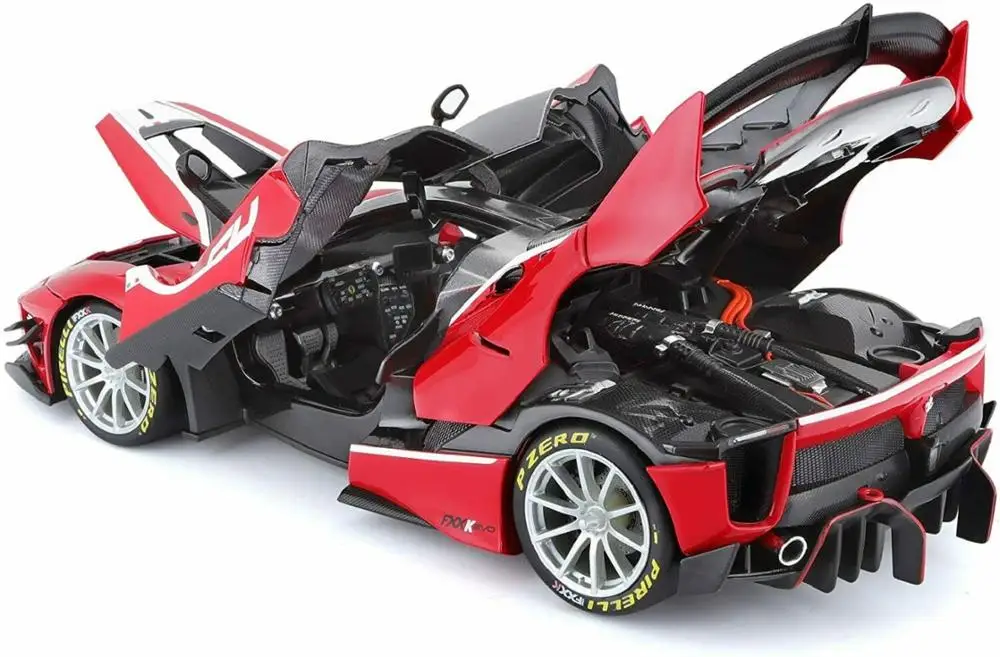 BBURAGO Véhicule Bburago Ferrari Signature FXXK noire en métal a l