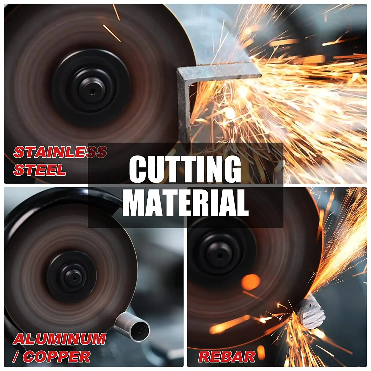 EZARC Angle Grinder Disc 25pc Metal Cutting Wheel 75mm x9.5mm / 115mm x22.2mm Stripping Disc for Metal Satinless Steel Cutting cutting disc grinding disc grinding wheel