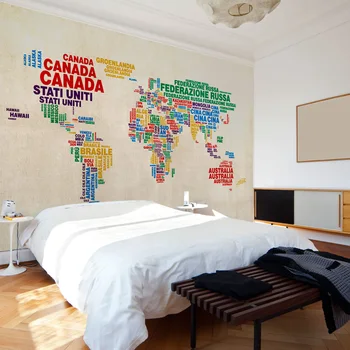 

Wall mural-card Road (in Italian)-250x193 cm