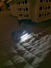 Mini Flashlight Led-Headlamp Powerful Outdoor 18650 Battery Camping COB Portable Q5 Built-In