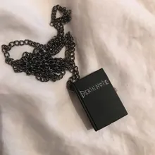 Worldiwde-reloj De bolsillo De cuarzo, colgante, collar, Vintage, único, Death Note, regalo Popular, 1 ud.