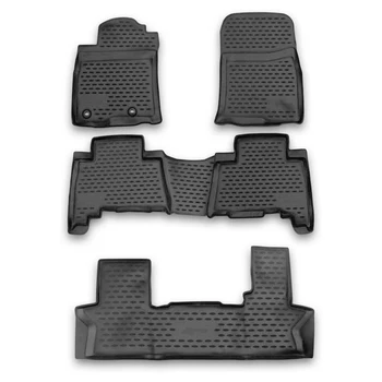 

Floor mats for Toyota Land Cruiser Prado 150 2013~2020 7 Seats interior protection dirt guard car styling