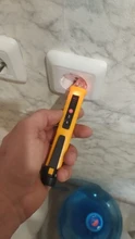 VD802 comprobador de corriente	probador de voltaje voltage meter Detector de voltaje de CA sin contacto medidor probador 12 V-1000 v estilo de pluma indicador eléctrico LED salida tensión de Dectetor Sensor con