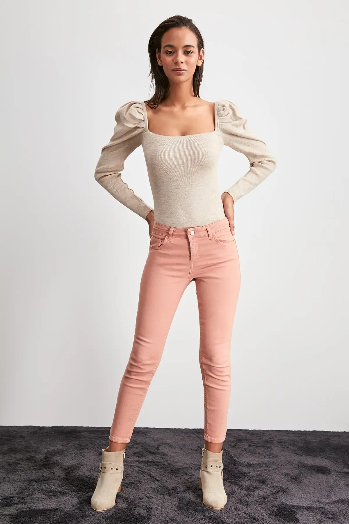 Trendyol Normal Waist Skinny Jeans TWOAW20JE0446 |