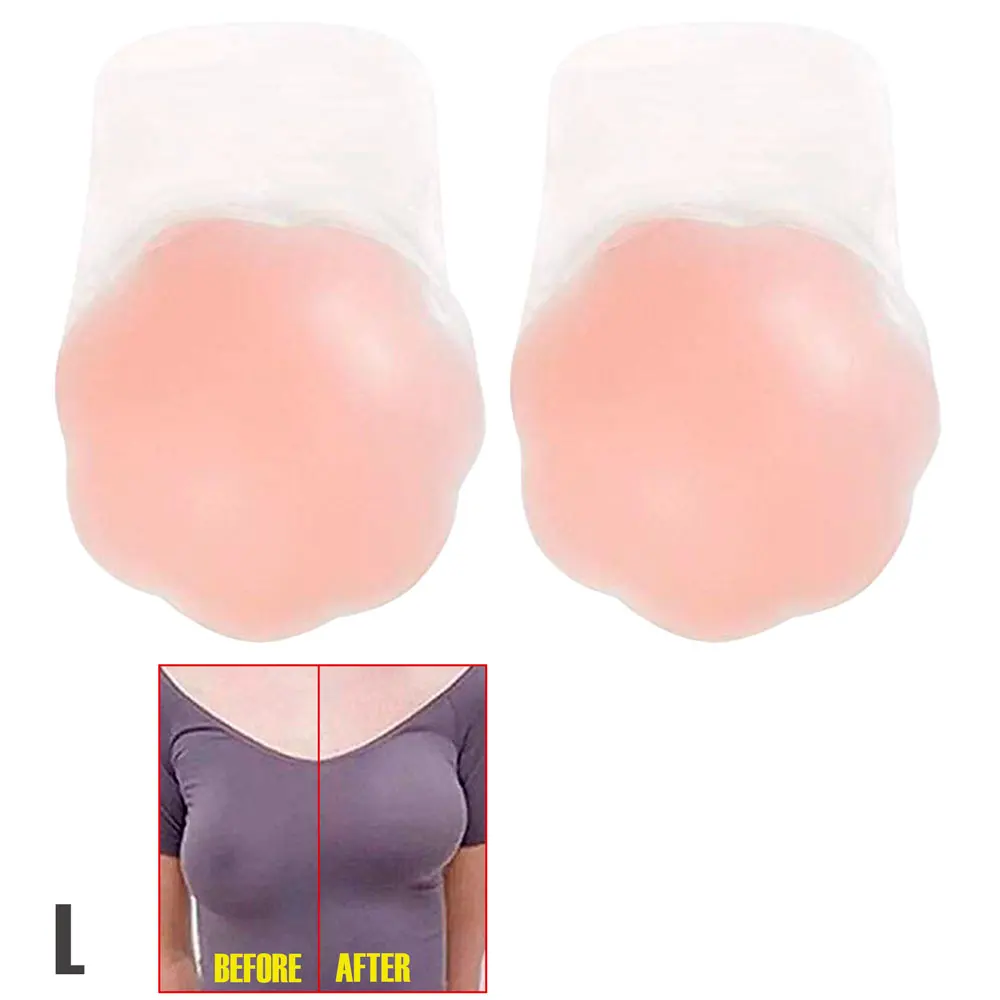 OcioDual 2x Adhesives Soaring Bosom Breasts Silicone Covers Nipple Nipple Cup FIFA C D E Flowers Silicone Nipple Covers Reusable Tape up