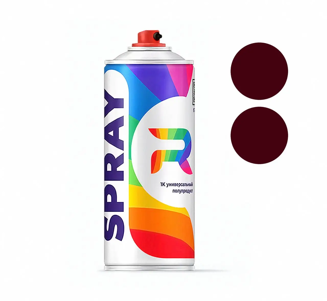Аэрозольный баллон Mercury FA3882 ERWAXXG M6588G - Cranberry (Базовая краска Матовый Красный) 520 мл. |