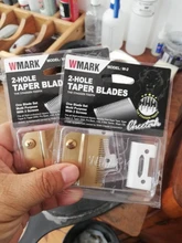 WMARK-W-2 profesional de 2 agujeros para cortar los dientes, hoja móvil con tornillo de repuesto, material de alta calidad