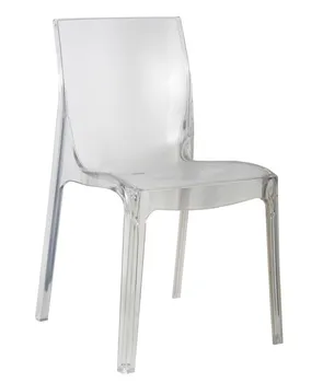 

Chair EMY, stackable, clear polycarbonate matte