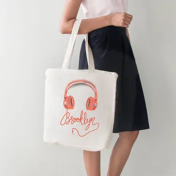 

Angemiel Bag Brookly Headset Big Tote Shopping Beach Bag