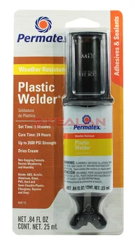 

Permatex 84115 epoxy glue for plastics, syringe, 5 minutes, 25 ml.