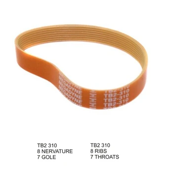 

TB2-310 BateRpak automatic meat slicer Rib belt,meat cutter small transparent belt,1pcs size price