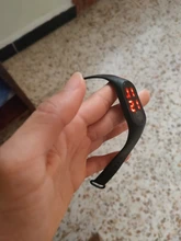 Reloj sencillo con anillo de mano para mujer, pulsera electrónica de moda deportiva Led, Reloj deportivo para hombre, envío directo, 2019