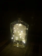 Wine-Bottle Lights-Battery Halloween-Bar-Decor Cork String Led Wedding Christmas Party