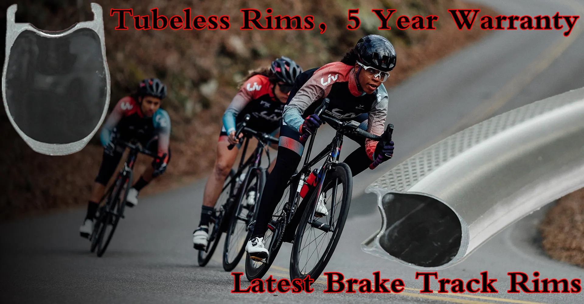 Discount 700C 25mm Wide Carbon Road Disk Wheels Clincher Tubeless Road Disc Brake Wheels Axle Road Bike Wheel Carbon Bicycle Wheel 0