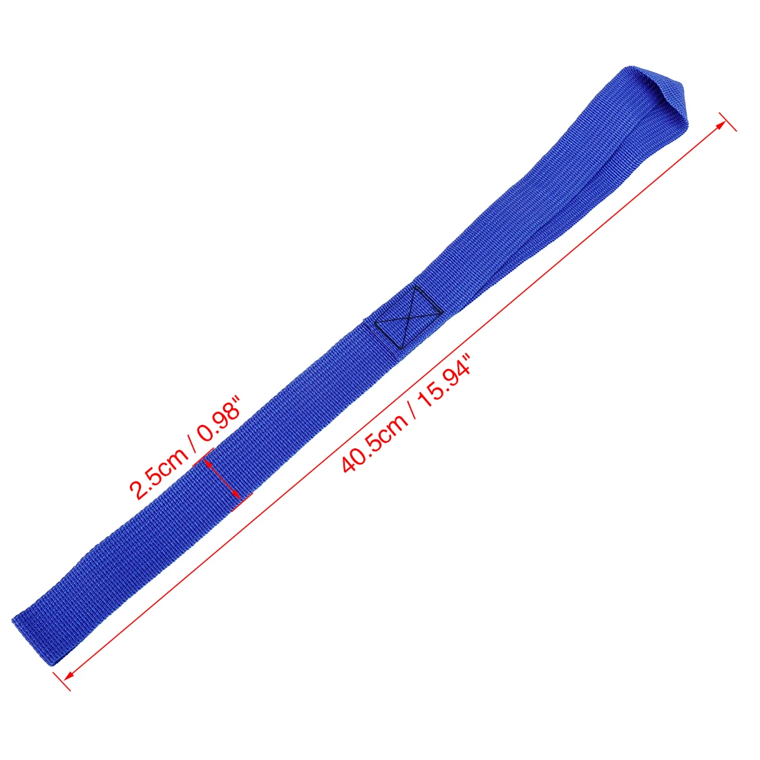 6pcs 2.5x20.5cm/30.5cm/40.5cm Cargo Tie-Down Belt Soft Loop Tie Down Trailer Straps For Car Motorcycle Bike ATV UTV Luggage Bag