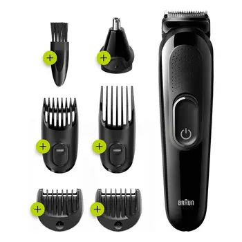 

Rechargeable Electric Shaver Braun MGK3220 0.5 mm Black
