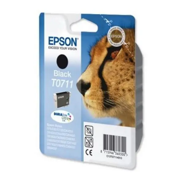Чернильный картридж Epson C13T071140 черный