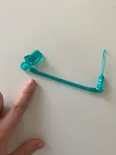 Caja sólida para chupete de bebé, contenedor de chupete, caja de almacenamiento de viaje, Soporte seguro, caja de plástico, 1 Uds.