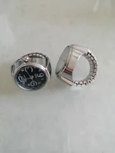 Anillo de cuarzo elástico para hombre y mujer, relojes para el dedo anillos joyas regalos XRQ88