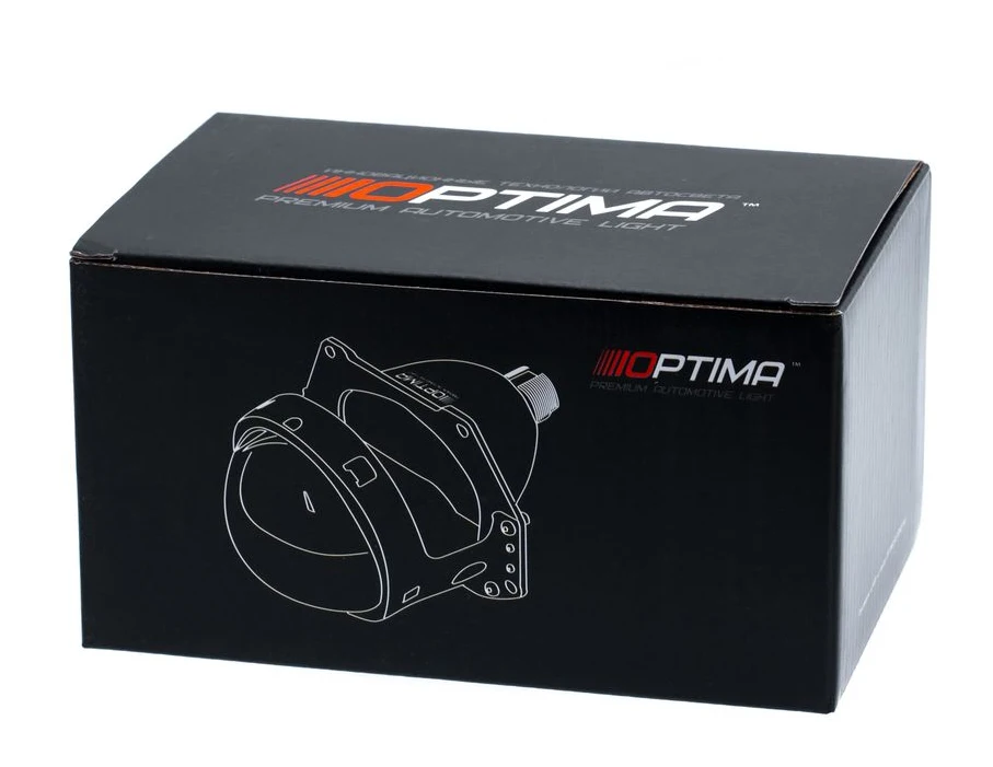 Би Линза Optima CLASSIC 2 5 дюйма под лампу D2S БЕЗ БЛЕНДЫ арт: LENS 2.5 C2|База| |