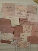 Pegatinas de papelería Kawaii, planificador diario de Song of the wander, pegatina para móvil decorativa, álbum de recortes, pegatina para manualidades, 40 Uds.