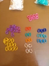 50 Uds./eslabones de cadena acrílicos transparentes de 15x10mm, accesorios para hacer joyas