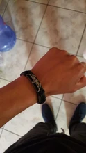 Pulsera de murciélago de cuero negro Vintage para hombre y mujer, cadena de cuerda hecha a mano, pulseras con abalorio de murciélago, accesorios de joyería A700