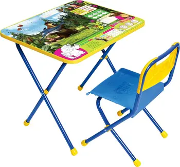 

Set "cognitive. Catch a fish: Masha and the Bear "(Table and Chair) Nika KP/5/803