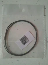 Cordón de cuero negro para collar, cadena de encaje de cera con hebilla rotativa de acero inoxidable para joyería DIY, 1/1, 5, 2/2, 5 y 3mm