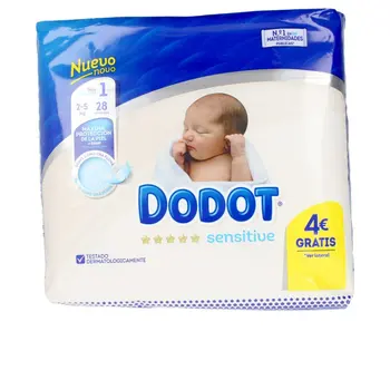 

DODOT SENSITIVE T1 diapers 2-5 kg 28 PCs
