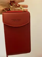 2020 mujeres billetera Color sólido de cuero correas de hombro bolsa teléfono móvil tarjeta grande titulares cartera bolso bolsillos chicas