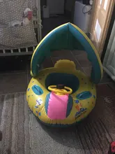 Accesorios para piscinas para bebé, anillo inflable para bebé, cuello de bebé, ruedas inflables para recién nacidos, Círculo de baño, flotador de seguridad para el cuello