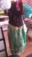 Vestido de Anna para niña, disfraz de Reina o princesa de nieve, ropa de Halloween, cumpleaños, Carnaval